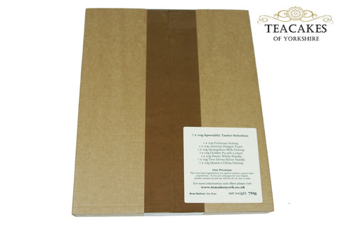 Speciality Tea Taster Samples Loose Leaf 7 x 10g – TeaCakes of Yorkshire