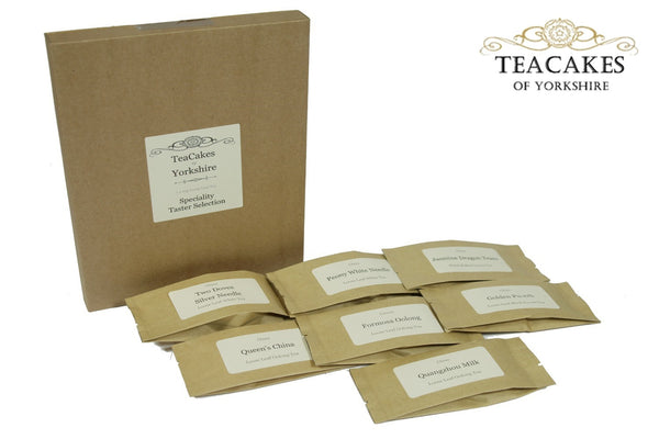 Speciality Tea Taster Samples Loose Leaf 7 x 10g – TeaCakes of Yorkshire