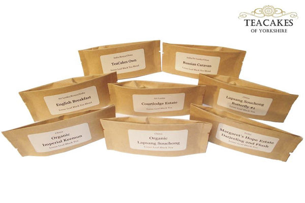 Black Tea Taster Samples Loose Leaf 8 x 10g – TeaCakes of Yorkshire
