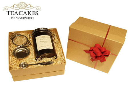 Tea Gift Set Black Loose Leaf Courtlodge Estate 100g - TeaCakes of Yorkshire
