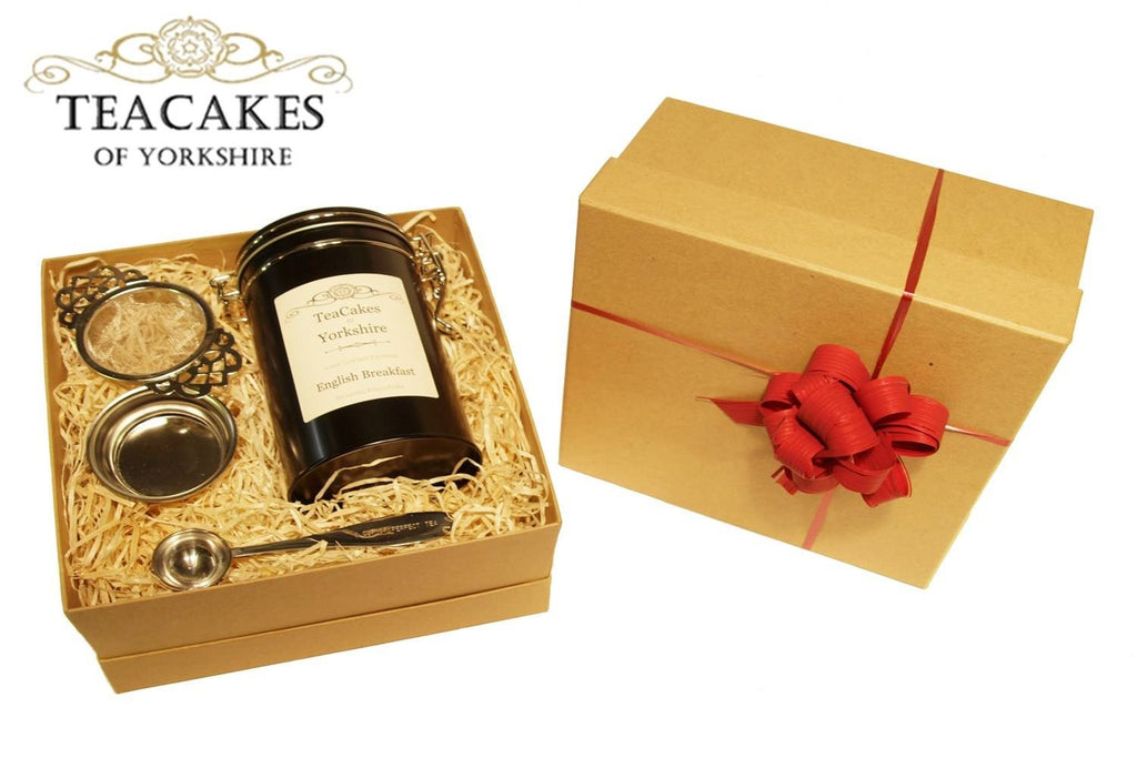 Tea Gift Set English Breakfast Loose Leaf 100g - TeaCakes of Yorkshire