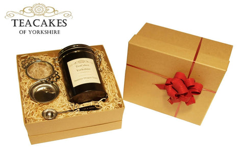 Tea Gift Set Jasmine Pearls Green Rolled Leaf 100g - TeaCakes of Yorkshire