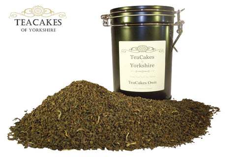 Black Loose Leaf Tea 100g Gift Caddy TeaCakes Own - TeaCakes of Yorkshire