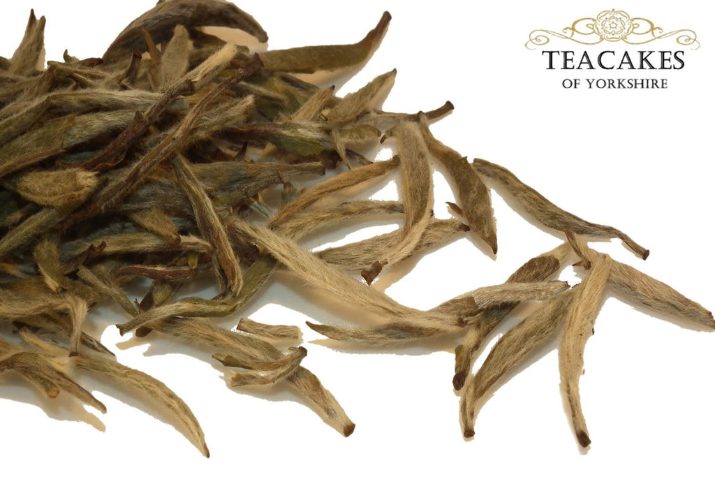 Two Doves Silver Needle Tea White Loose Leaf 100g - TeaCakes of Yorkshire
