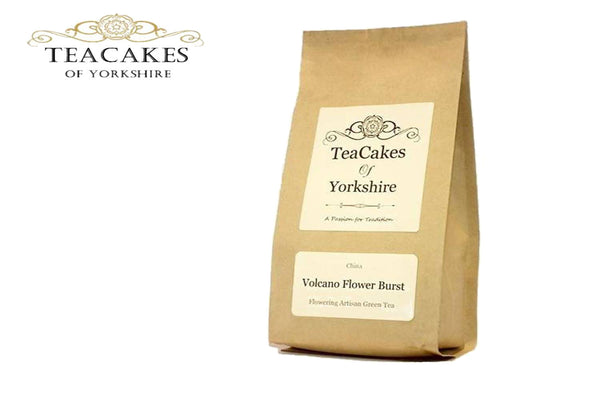 Volcano Flower Burst Flowering Artisan 6 Green Tea balls – TeaCakes of ...
